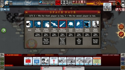 Screen ze hry Twilight Struggle
