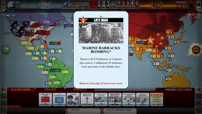 Screen ze hry Twilight Struggle