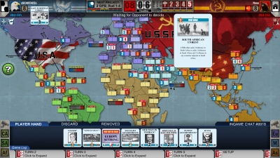 Screen ze hry Twilight Struggle