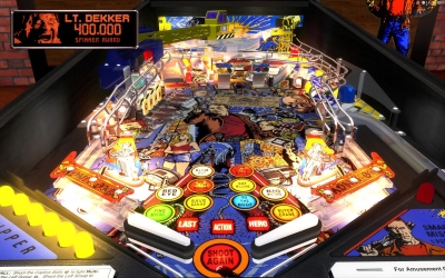 Screen ze hry Stern Pinball Arcade