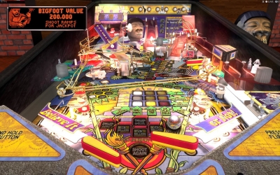 Screen ze hry Stern Pinball Arcade