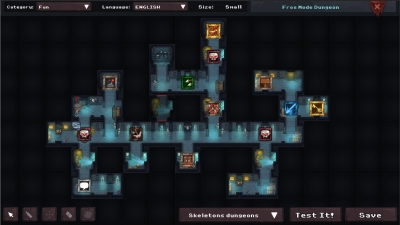 Screen ze hry Dungeon Rushers