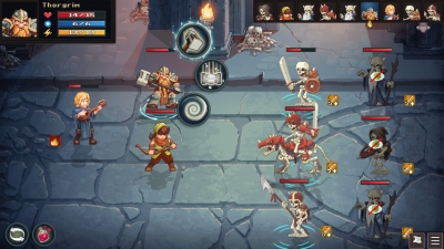 Screen ze hry Dungeon Rushers