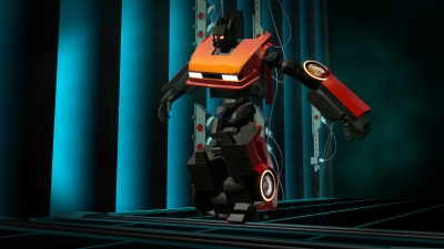 Screen ze hry Neon Drive