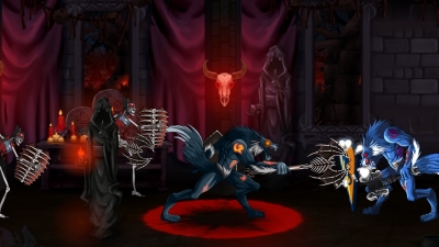 Screen ze hry Dungeon Punks