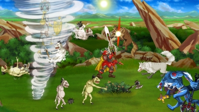 Screen ze hry Dungeon Punks