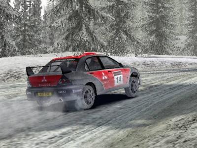Screen ze hry Colin McRae Rally 2005