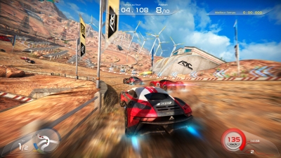 Screen ze hry RISE: Race The Future