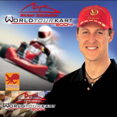 Artwork ke hře Michael Schumacher World Tour Kart 2004