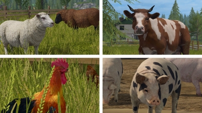Screen ze hry Farming Simulator 17