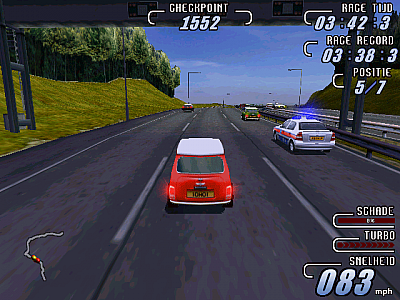 Screen ze hry A2 Racer III - Europa Tour