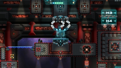 Screen ze hry Robos World: The Zarnok Fortress