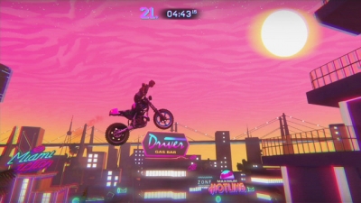 Artwork ke hře Trials of the Blood Dragon