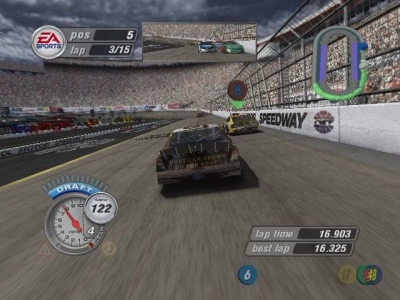 Screen ze hry NASCAR Thunder 2004