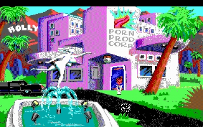 Screen ze hry Leisure Suit Larry 5: Passionate Patti does a little Undercover Work