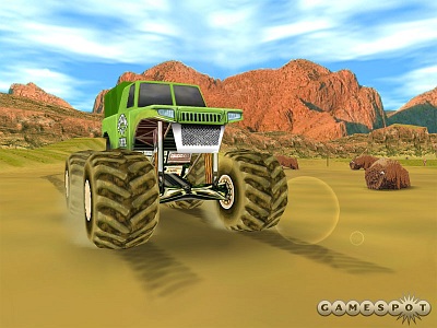 Screen Monster Truck Fury