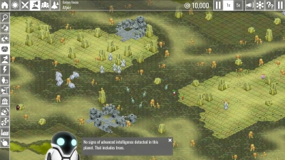 Screen ze hry The Spatials: Galactology