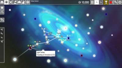 Screen ze hry The Spatials: Galactology