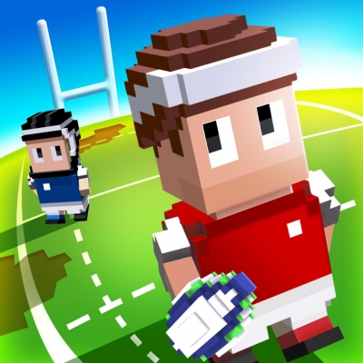 Artwork ke he Blocky Rugby