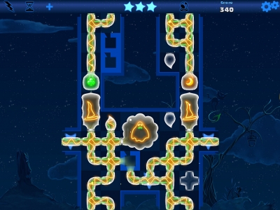 Screen ze hry Fiber Twig: Midnight Puzzle