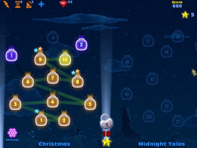 Screen ze hry Fiber Twig: Midnight Puzzle