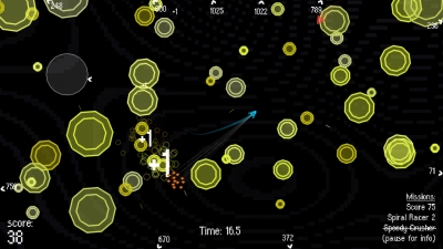 Screen ze hry Particle Mace