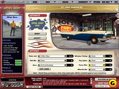 Screen Motor City Online