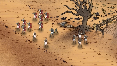 Screen ze hry Tahira: Echoes of the Astral Empire