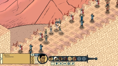 Screen ze hry Tahira: Echoes of the Astral Empire