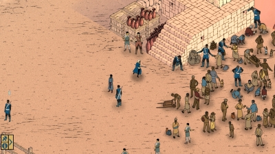 Screen ze hry Tahira: Echoes of the Astral Empire