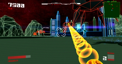 Screen ze hry Vektor Wars