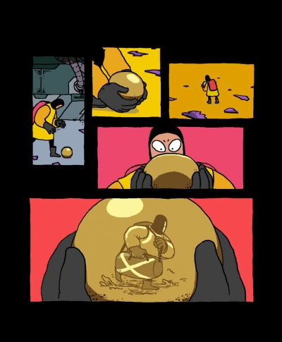 Screen ze hry Disc Room