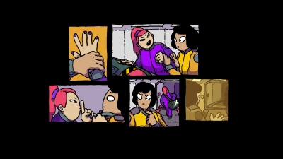 Screen ze hry Disc Room
