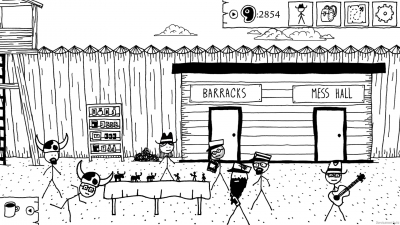Screen ze hry West of Loathing