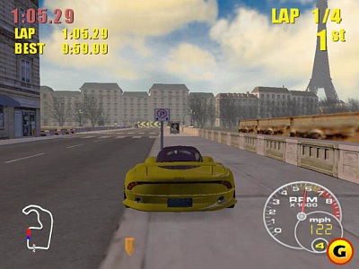 Screen Supercar Street Challenge