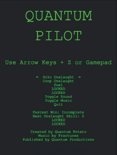 Screen ze hry Quantum Pilot