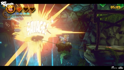 Screen ze hry Rad Rodgers