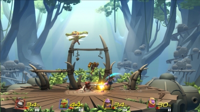 Screen ze hry Brawlout