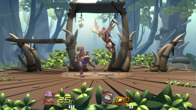 Screen ze hry Brawlout