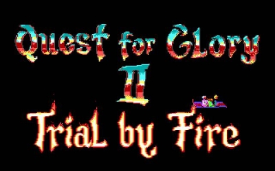 Screen ze hry Quest For Glory II: Trial By Fire