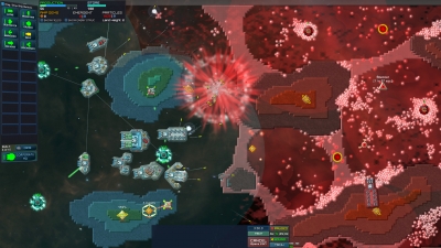 Screen ze hry Particle Fleet: Emergence