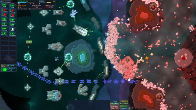 Screen ze hry Particle Fleet: Emergence