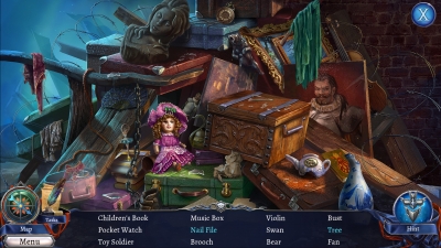 Screen ze hry Grim Legends 3: The Dark City