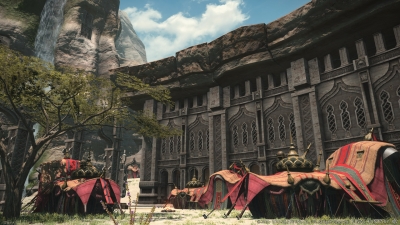 Screen ze hry Final Fantasy XIV: Stormblood