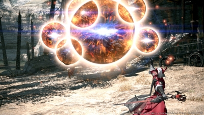 Screen ze hry Final Fantasy XIV: Stormblood