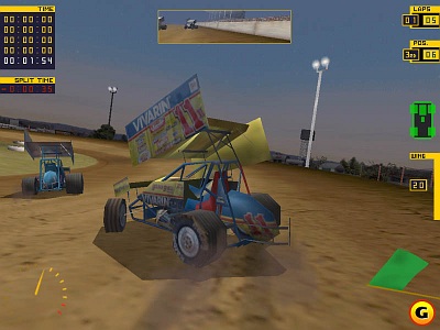 Screen Dirt Track Racing: Sprint Cars