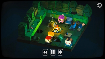 Screen ze hry Slayaway Camp