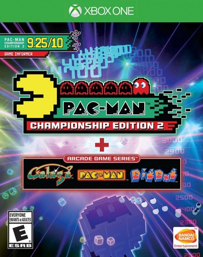 Artwork ke he Pac-Man: Championship Edition 2 plus ARCADE GAME SERIES