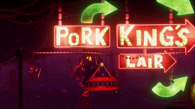 Screen ze hry Bacon Man: An Adventure