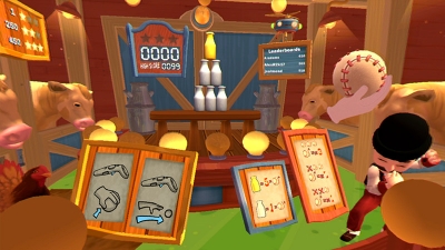 Screen ze hry Carnival Games VR